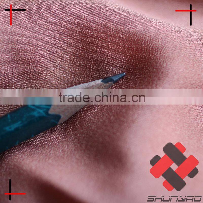 50DX50D shiny polyester crepe de chine fabric poly CDC for dress lining and blouse