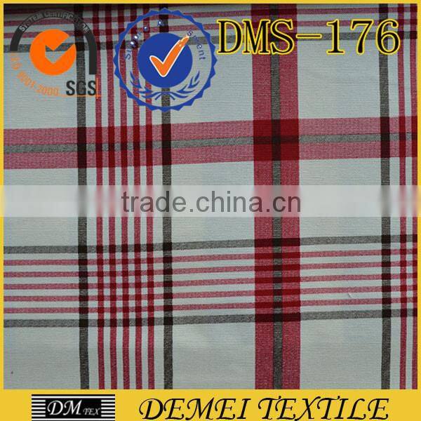 custom fabric cotton upholstery printed sofa plain