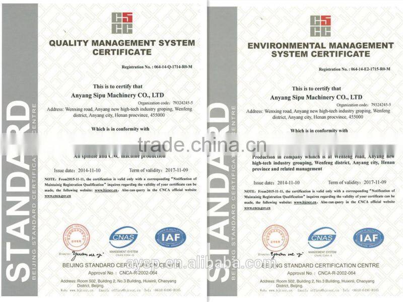 High speed CNC router spindle motor with price