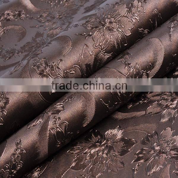 PVC leatherette material for decoration and upholstery, wallpaper usage