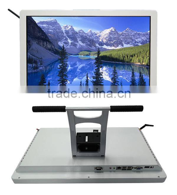 1920x1080 resolution 32inch all in one pc touchsreen with whie and Black Metal case option