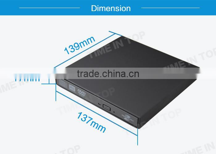 External Lightscribe USB2.0 DVD RW Drive for Notebook