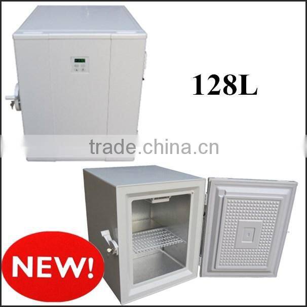 2014 New Design Inner Fan 110mm Insulation 12v 24v DC Solar Refrigerator