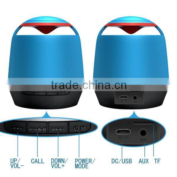 Portable bluetooth speaker with FM radio, for all phones and all of music device with Bluetooth