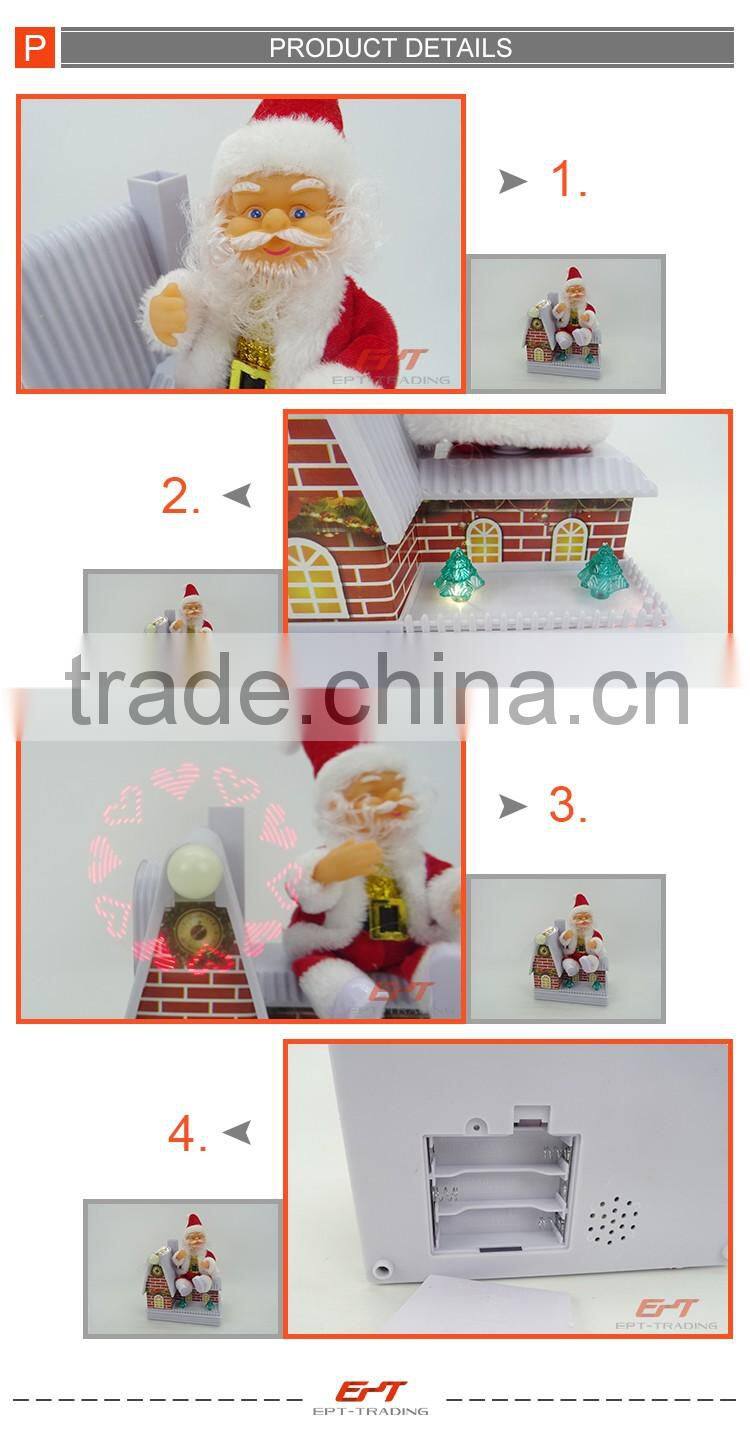 Best christmas toys gift battery operated santa toys with music