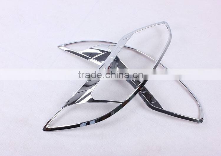 Head Lamp Cover ABS Chrome 2 Pcs For F-oc us 2012 Accessories