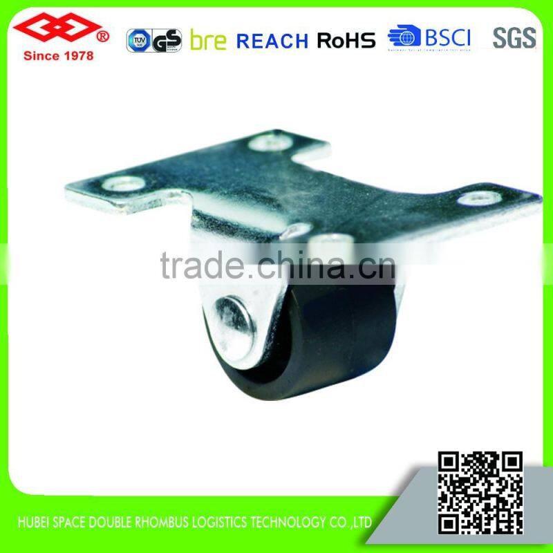 25-50mm Fixed plate plastic casters