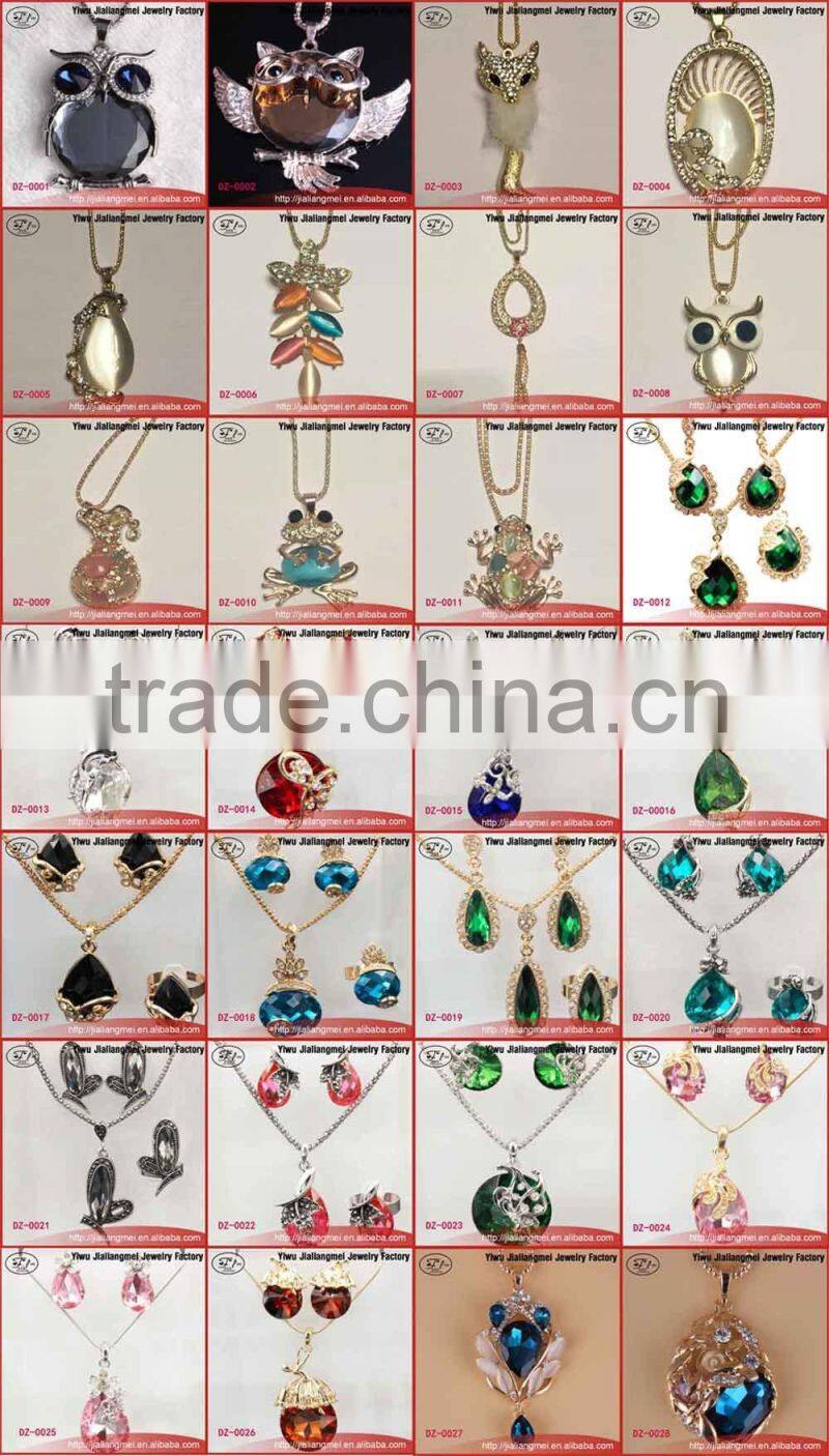 2015 Hot sale gold plated long chain tassel pendant necklace