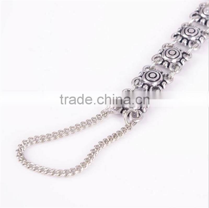 fashion silver foot chain italian silver chains