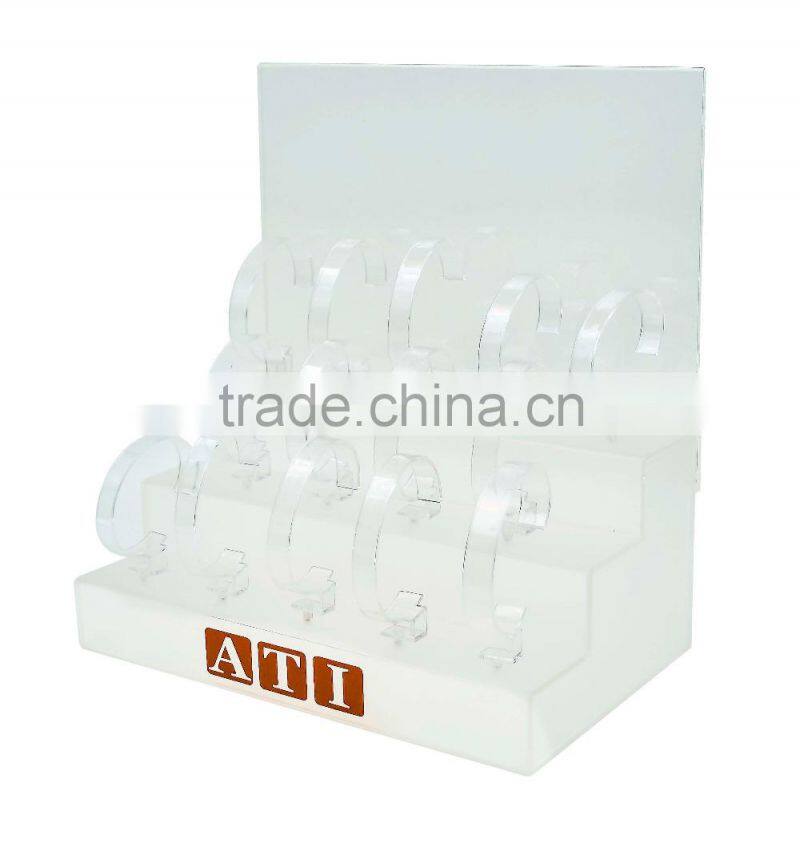 ATI High Quality all kinds of watch 3 lines acrylic pocket watch display stand