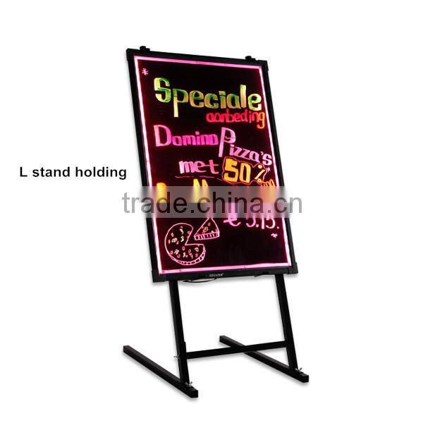 led lighting writing board fluorescent marker boards