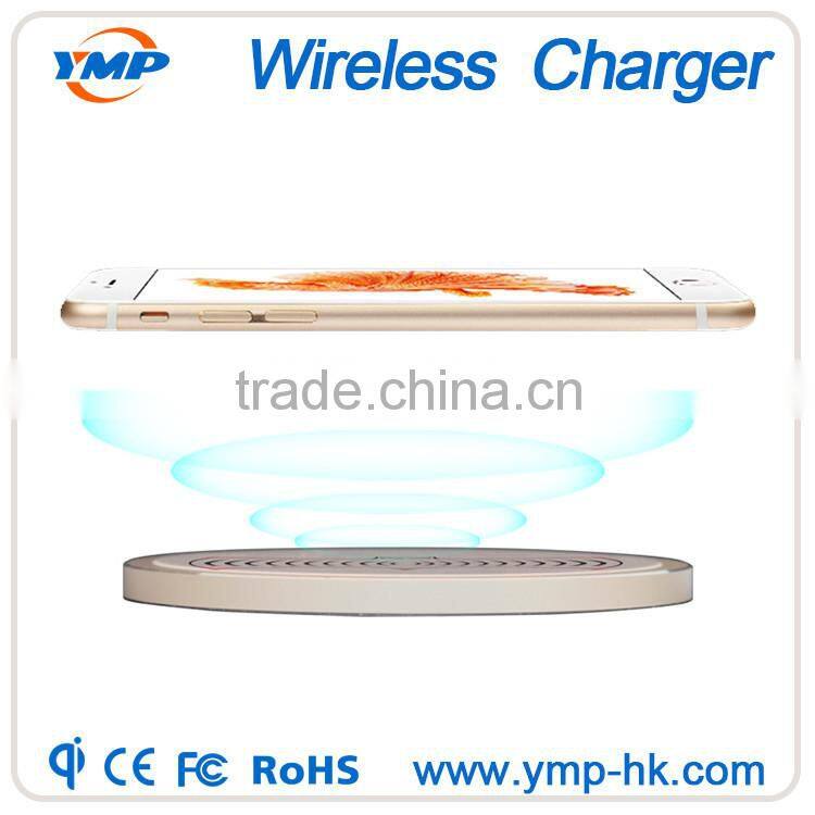 Tablet charging pad for phones and wireless qi mobile charger