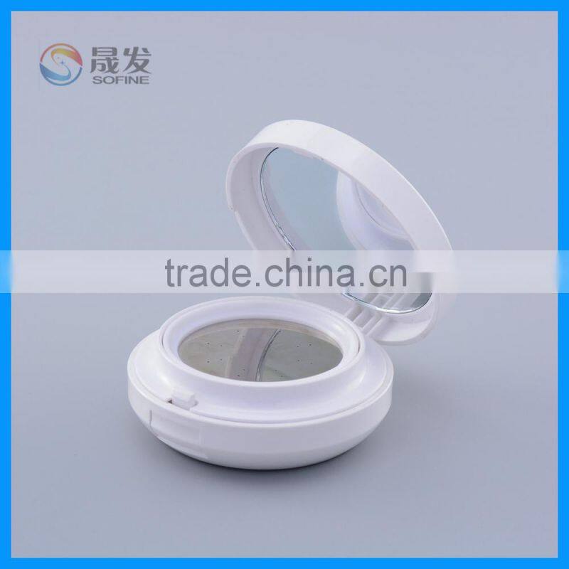 Airless round air cushion compact powder case