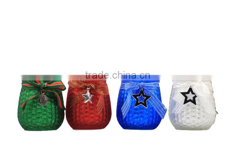 china manufacturer glass bubble candle holder