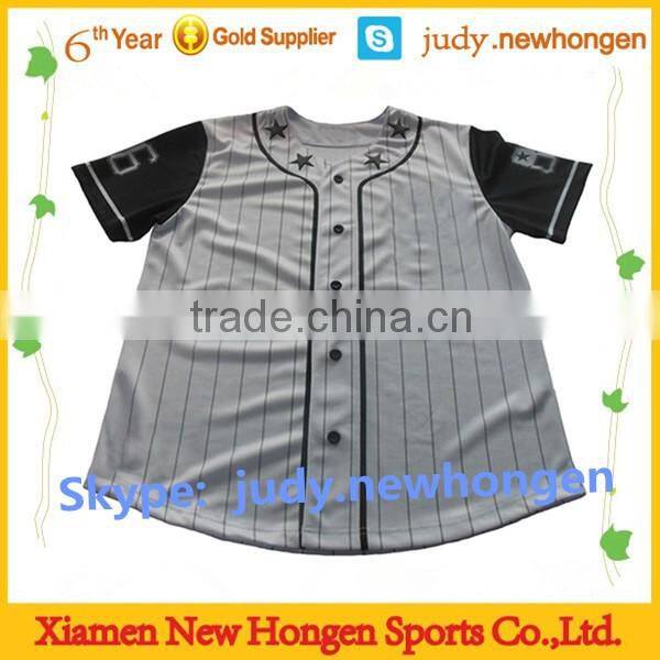 2016 top quality baseball jersey, baseball jersey custom sublimation