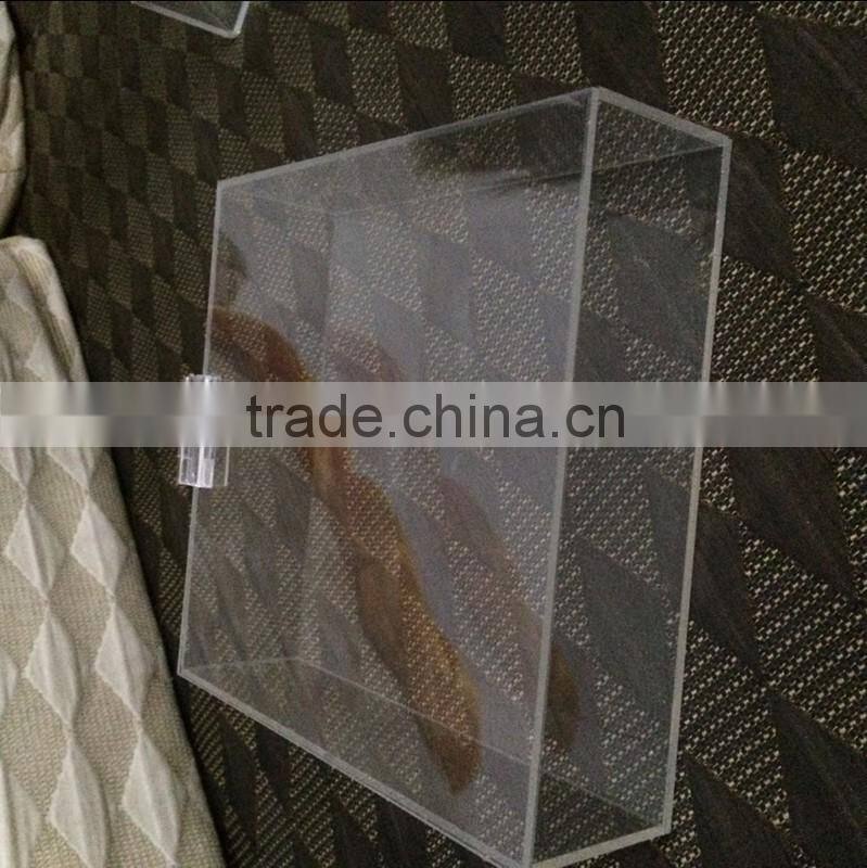 clear new acrylic makeup package box