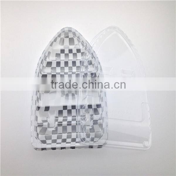 Boat Model Plastic Disposable Sushi Container with Lid