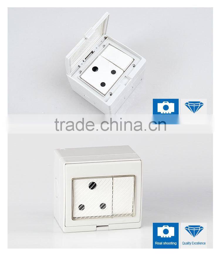 Outdoor Waterproof Switcher And Socket On Off Switch Waterproof(SP-SAS)