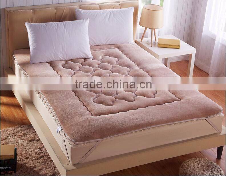 Red or Brown Queen Twin XL Waterproof Foam Mattress Pad