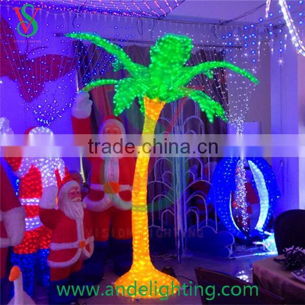 LED palm tree light, LED coconut tree light, holiday tree light