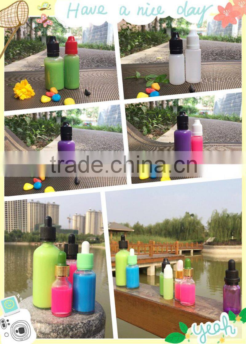 skull shape glass dropper bottle for e-juice