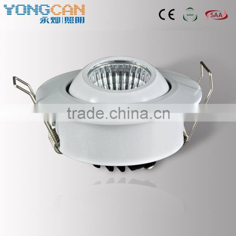 LED COB recessed Ceiling light Small Downlights 3W