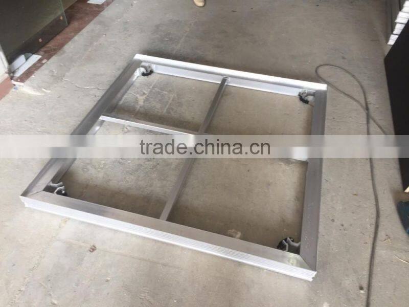 hot sale aluminum portable simple stage for wedding and performance