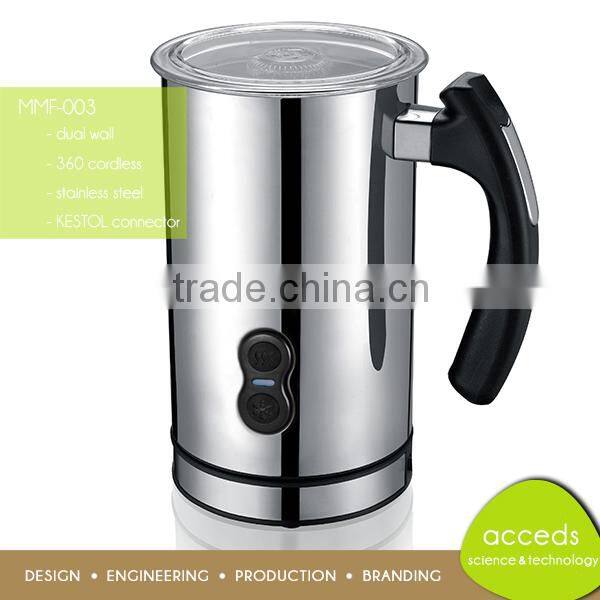 Home Used Automatic Double Walled Stainless Steel Milk Warmer