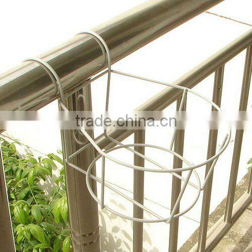 fence flower pot holder