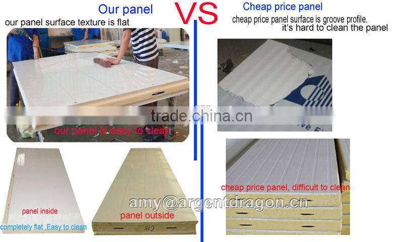 Aluminum steel cold storage apply in bakery