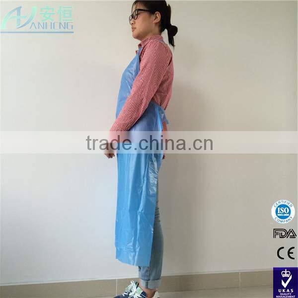 Disposable household pvc coated kitchen apron