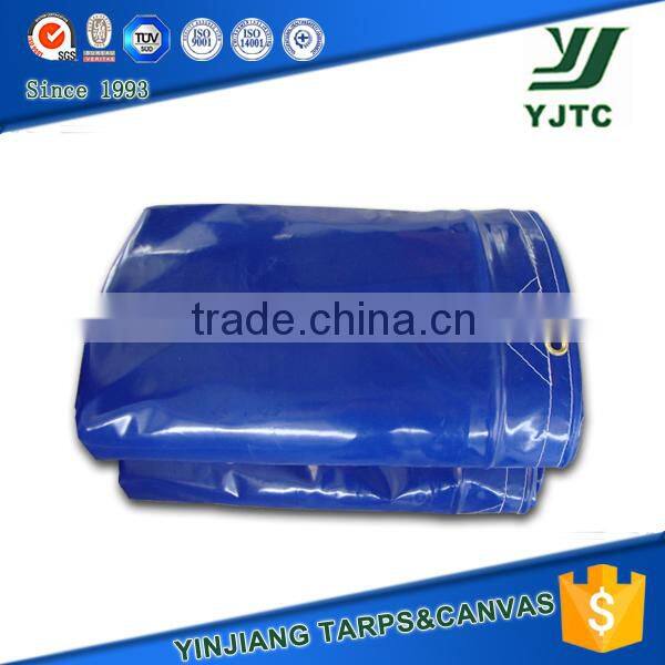 1000d 0.55mm pvc blue tarpaulin