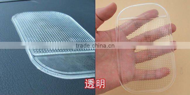 Magic Anti slip Car Pad Mat Non slip Dashboard Phone Sticky Pad Holder Clear