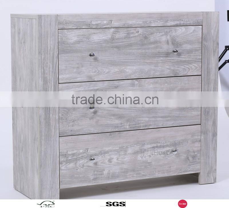 2016 new style chest of drawer ,Modern bedroom wood chest of 3 drawers/TY.