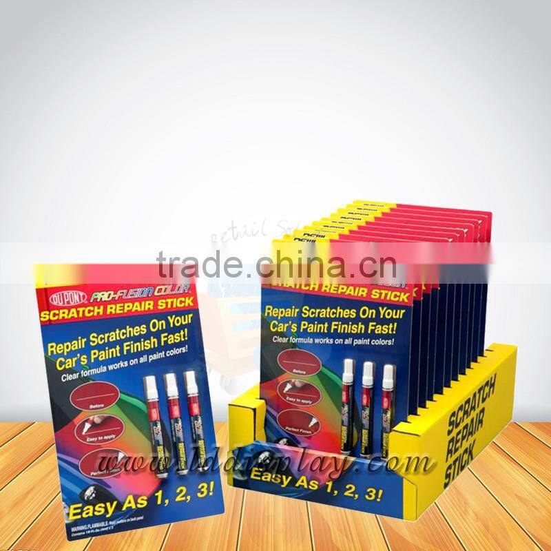 Customized Designed cheap pen display case / pen display stand