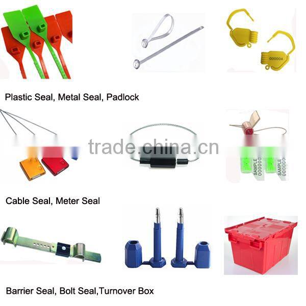 Safety Tear-off Plastic Seals for Bank Cash Boxes and Postal Services DP-550FH