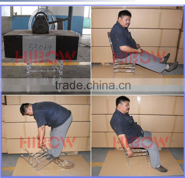 china transparent acrylic wedding phoenix chair resin