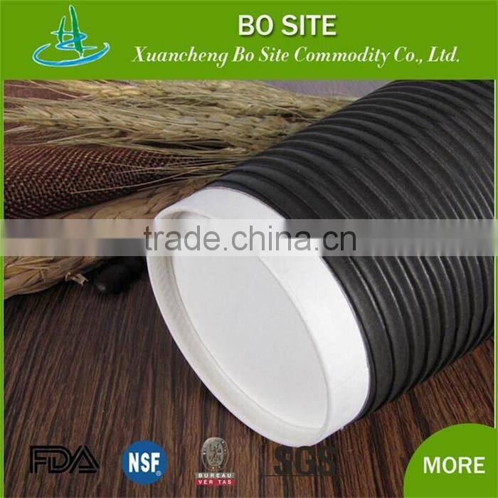2016 inexpensive china supplier hot sale ripple wall paper cup