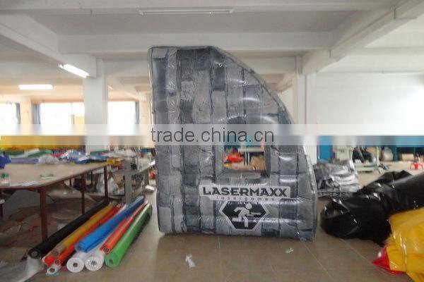 inflatable paintball obstacle inflatable paintball bunker