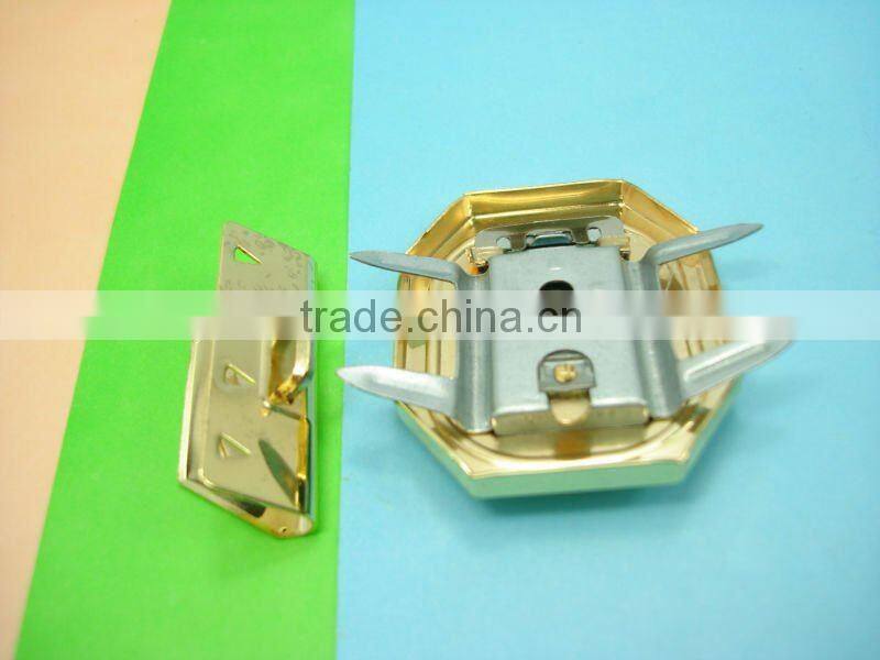 qifeng fashion hardware bag iron bag case lock 9934#