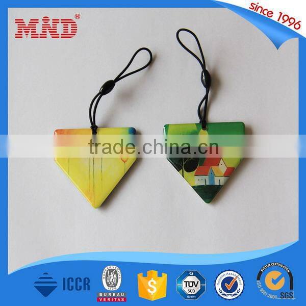 MDE186 factory price 125khz RFID epoxy crystal NFC tag