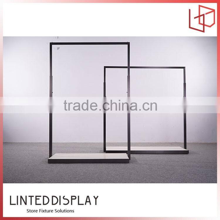 Hot simple design stainless steel display stand