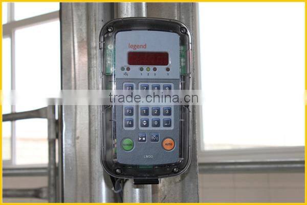 Milk delivery line, automatic milking parlor