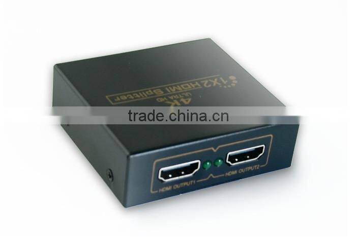 HOT 1x2 for 3D 1080P 4Kx2K H DMI Splitter