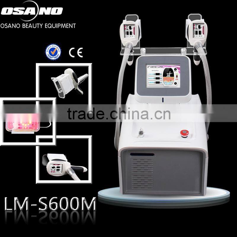 Portable kryolipolyse with two heads weight loss beauty machine