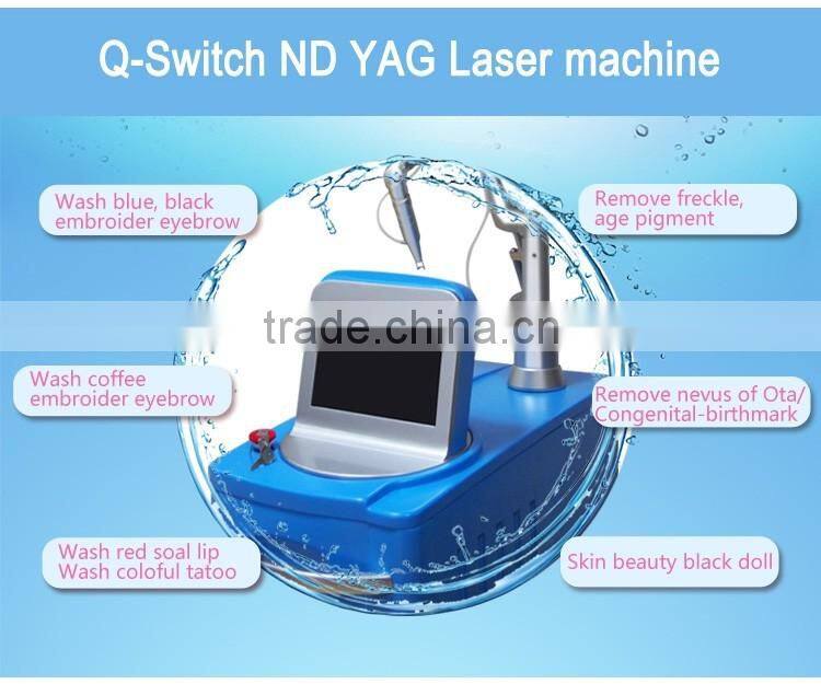 q-switch nd yag laser advanced import&export surgical product / skin tightening machine