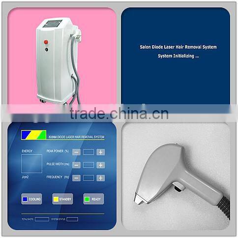 Professional 808nm Diode Laser permanent Hair Removal Machine For Sale