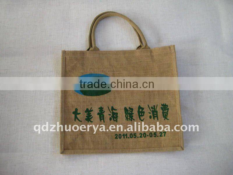 jute shopping handbags