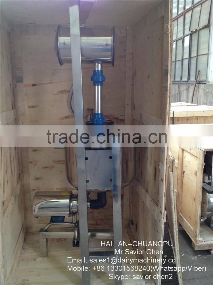 Milk Receive Kettle , Milk Receiver For Cow Farm Milking