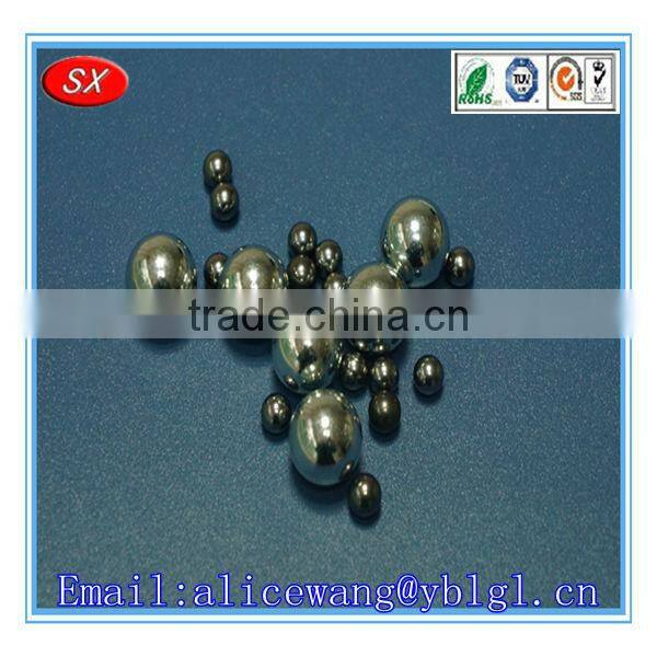 China polish and shiny stainless steel/ chrome carbon steel ball for curtain,toy,bearing,bicycle in stock